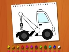 Camioane pentru excavatoare de colorat