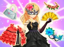 Drăguț Anime Prințesa se îmbracă